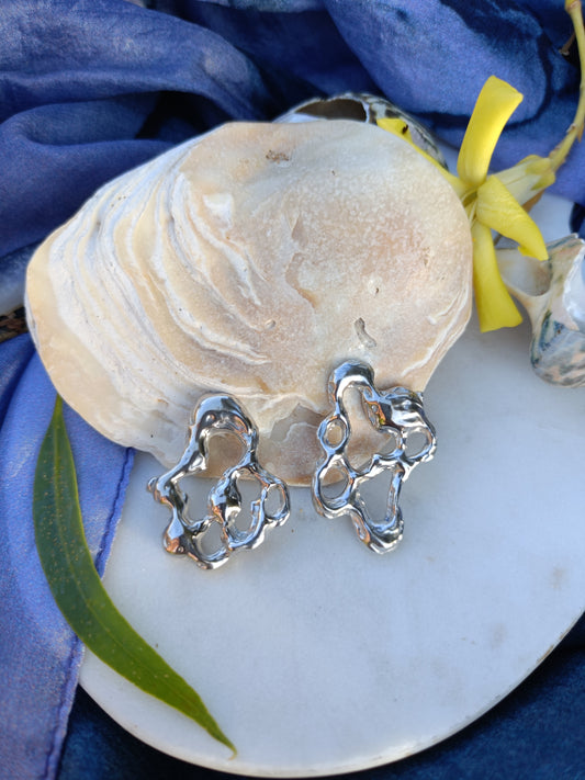 Contour Studs Earrings