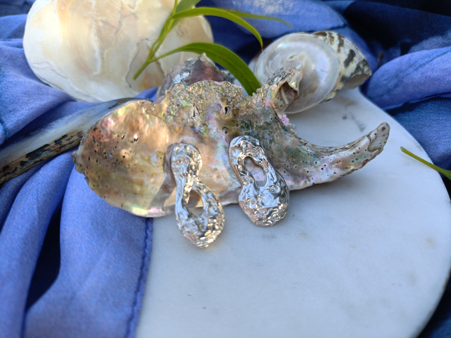 Textura Studs Earrings