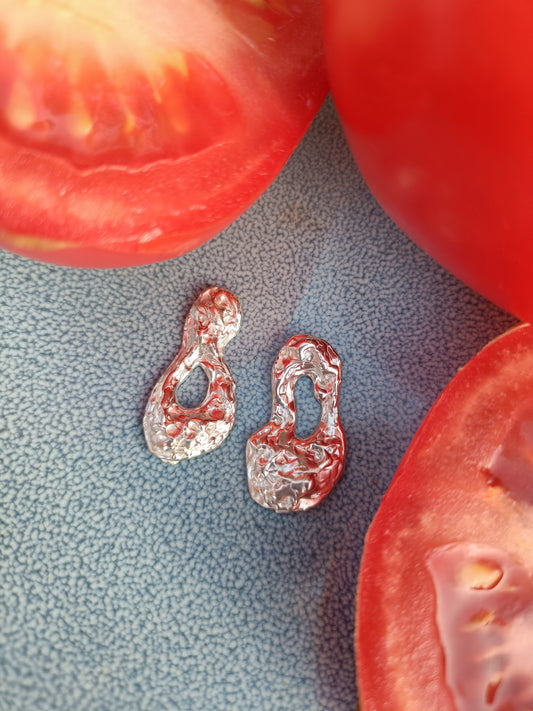 Textura Studs Earrings