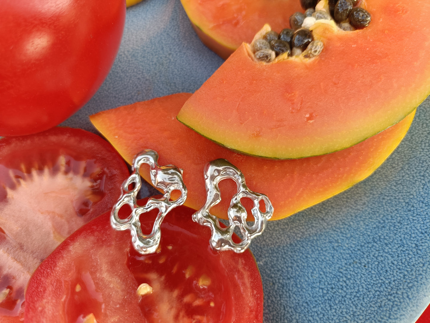 Contour Studs Earrings