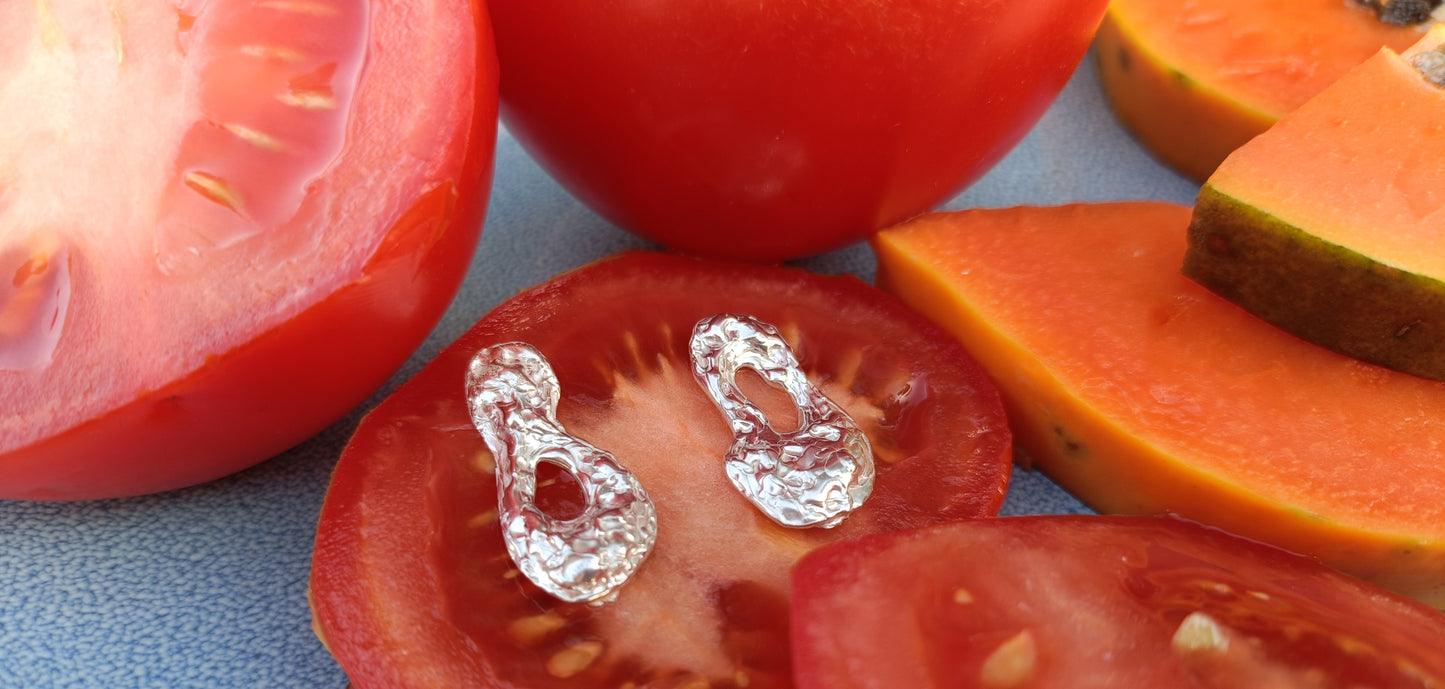 Textura Studs Earrings